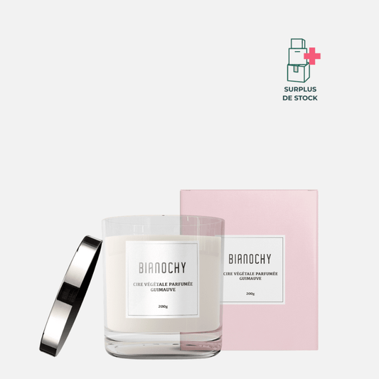 Bougie parfumée - Guimauve Bougie Parfumée BIANOCHY 200g • 45h 