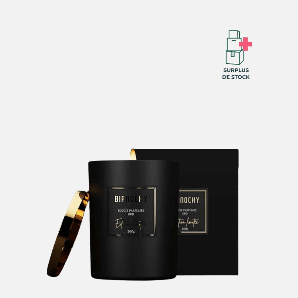 Bougie parfumée - Oud Bougie Parfumée BIANOCHY 200g • 45h 