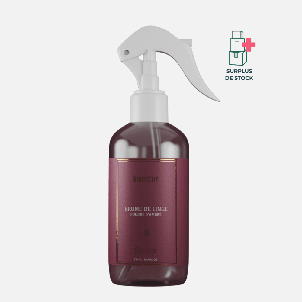 Brume de linge - Poudre d'ambre Brume de Linge BIANOCHY 250 ml 