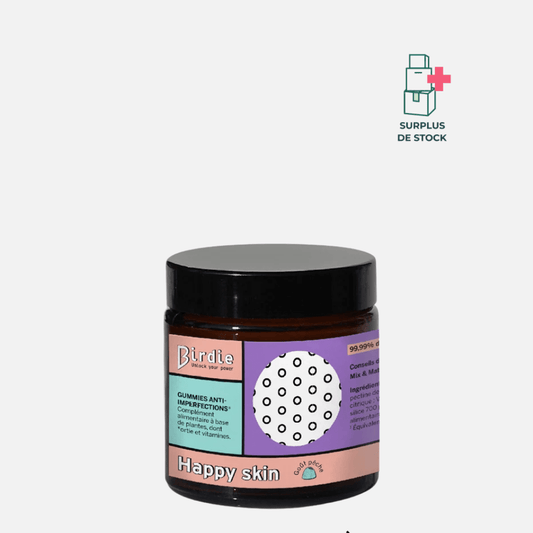 Happy skin Complément Alimentaire BIRDIE Cure 30 jours 