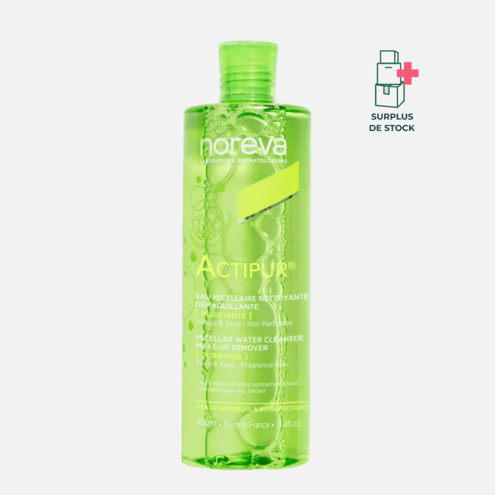 Eau micellaire Nettoyante Démaquillante Purifiante Eau Micellaire NOREVA 400 ml 