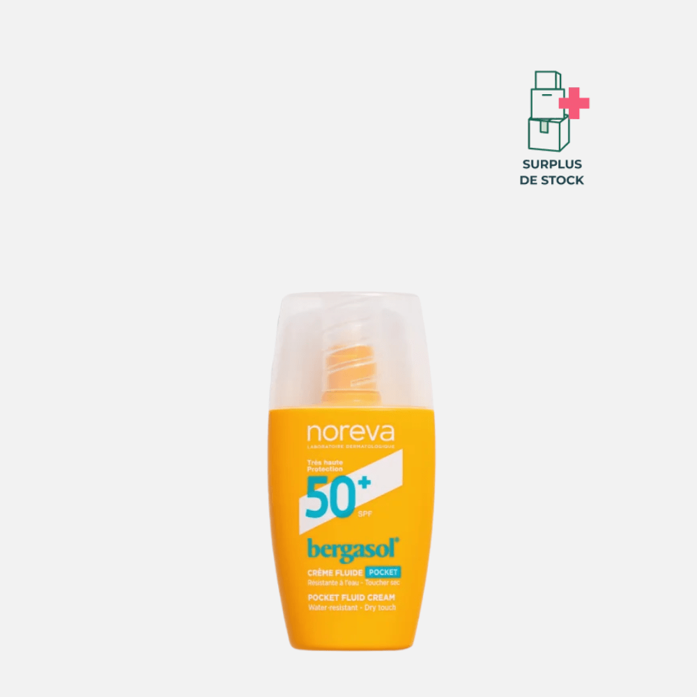Crème fluide invisible SPF50+ POCKET Soin Solaire NOREVA 30 ml 