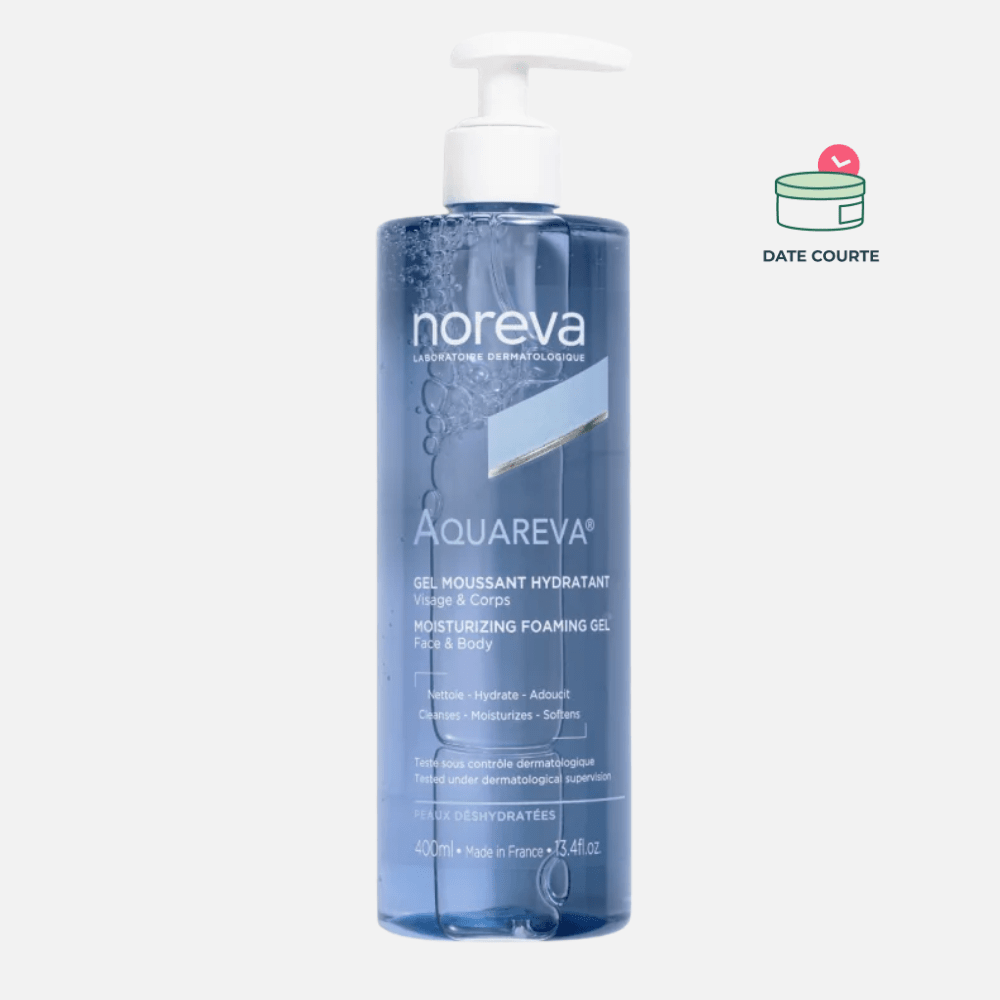 Gel moussant hydratant Soin Nettoyant NOREVA 400 ml 