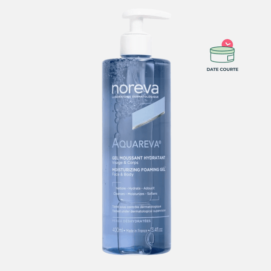 Gel moussant hydratant Soin Nettoyant NOREVA 400 ml 