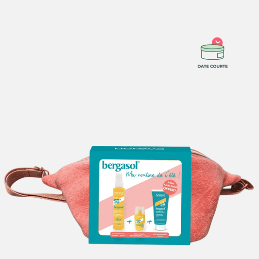 Bergasol Ma Routine De L'Eté Protection Solaire NOREVA 200 ml + 100 ml + 30 ml 