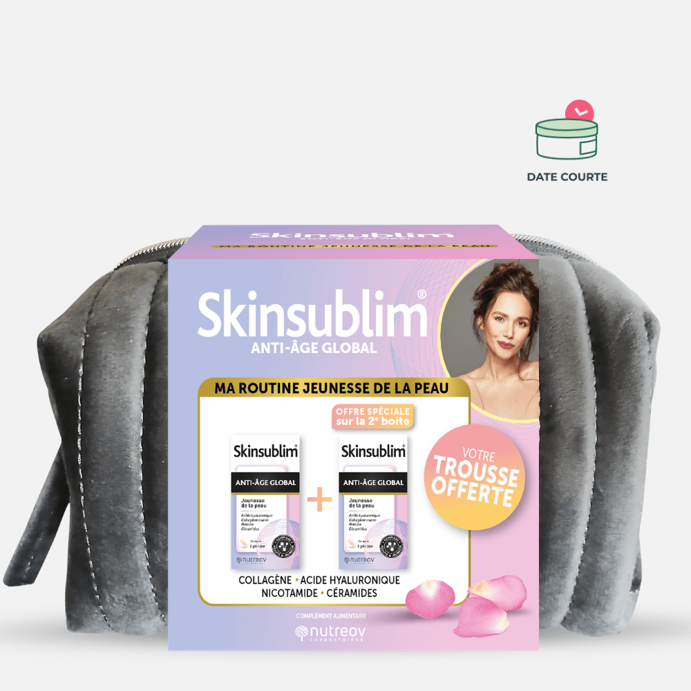 Skinsublim Trousse Anti-âge Soin Anti-Âge Nutreov 120 gélules (2 mois) 