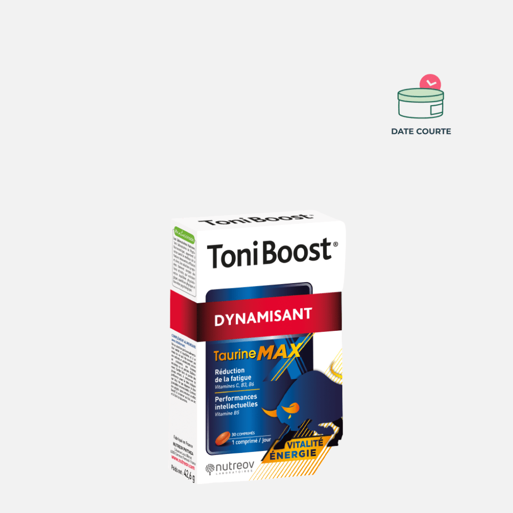 Toniboost® Dynamisant complément Énergisant Nutreov 30 Comprimés 