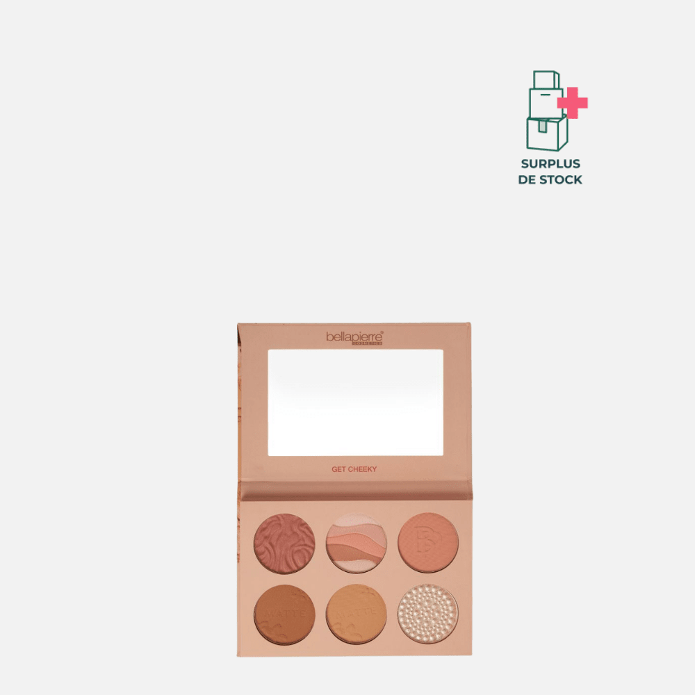 Get Cheeky Palette Blush bellapierre 6 teintes 
