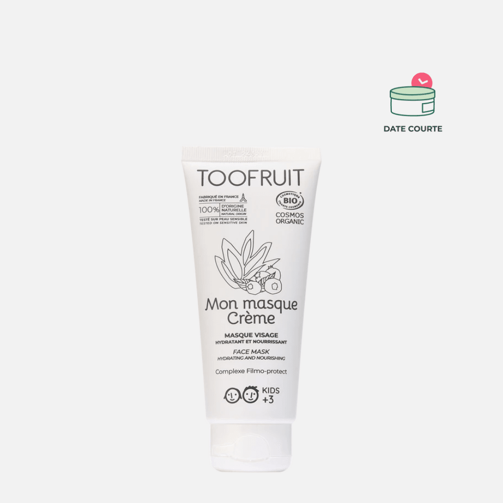 Masque Visage Hydratant et Nourrissant Masque Hydratant Enfant TOOFRUIT 100 ml 