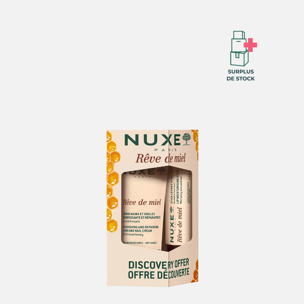 RÊVE DE MIEL Kit découverte mains et lèvres Coffret Mains et Lèvres NUXE 30 ml + 4 g 
