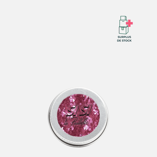 Paillettes Pure Fuchsia Moyennes - 5ml Paillettes Si Si La Paillette Pot 5 ml 