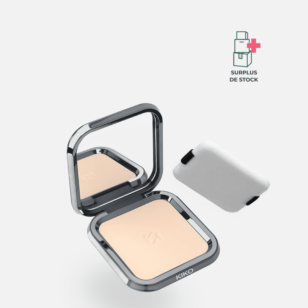 Poudre Compacte Matte Fusion Poudre KIKO 01 Rose Beige 