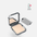 Poudre Compacte Matte Fusion Poudre KIKO 01 Rose Beige 