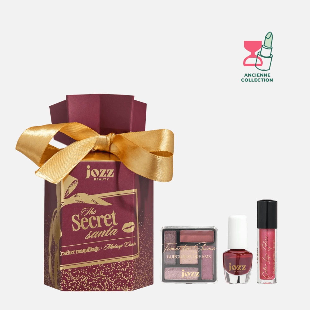Cracker Beauté Secret Santa box maquilllage Jozz Beauty Cadeau 3 produits maquillage 