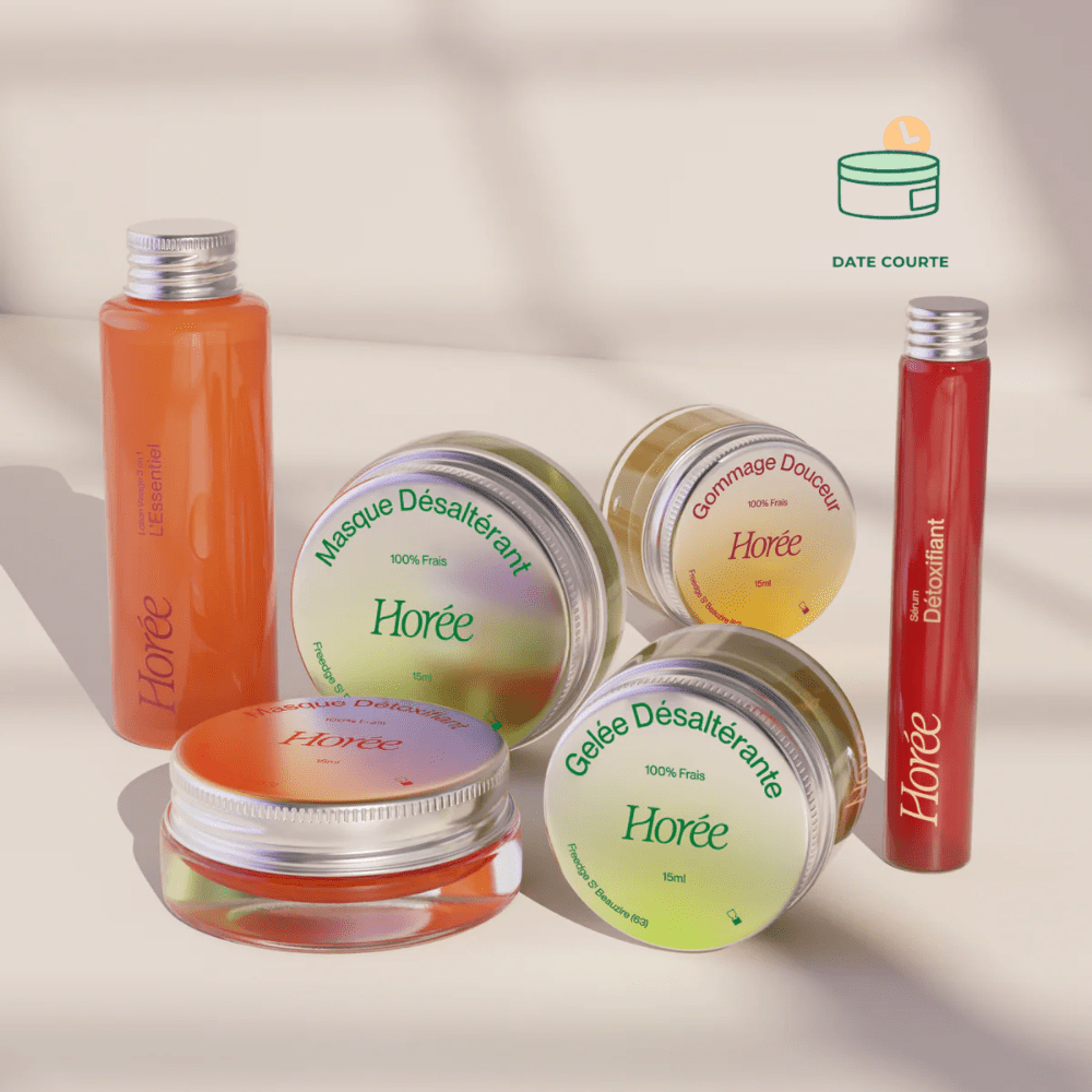 Routine Rééquilibrante Routine Horée Produits frais : Utilisation 2 à 4 mois après ouverture 