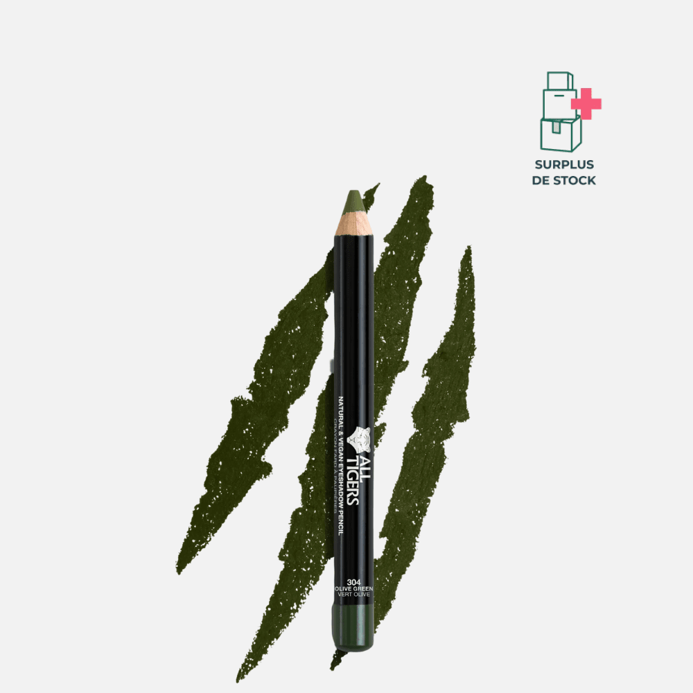 Fard à paupières naturel & vegan Fard à paupières ALL TIGERS Vert Olive 304 