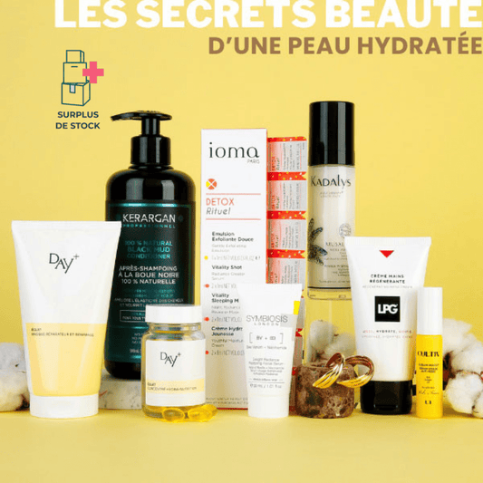 Box Marie Claire Secrets d'Hydratation Box Beauté MY BEAUTY FACTORY Box 8 Produits // Photos non contractuelles : la box ne contient pas le produit Ioma Paris. 