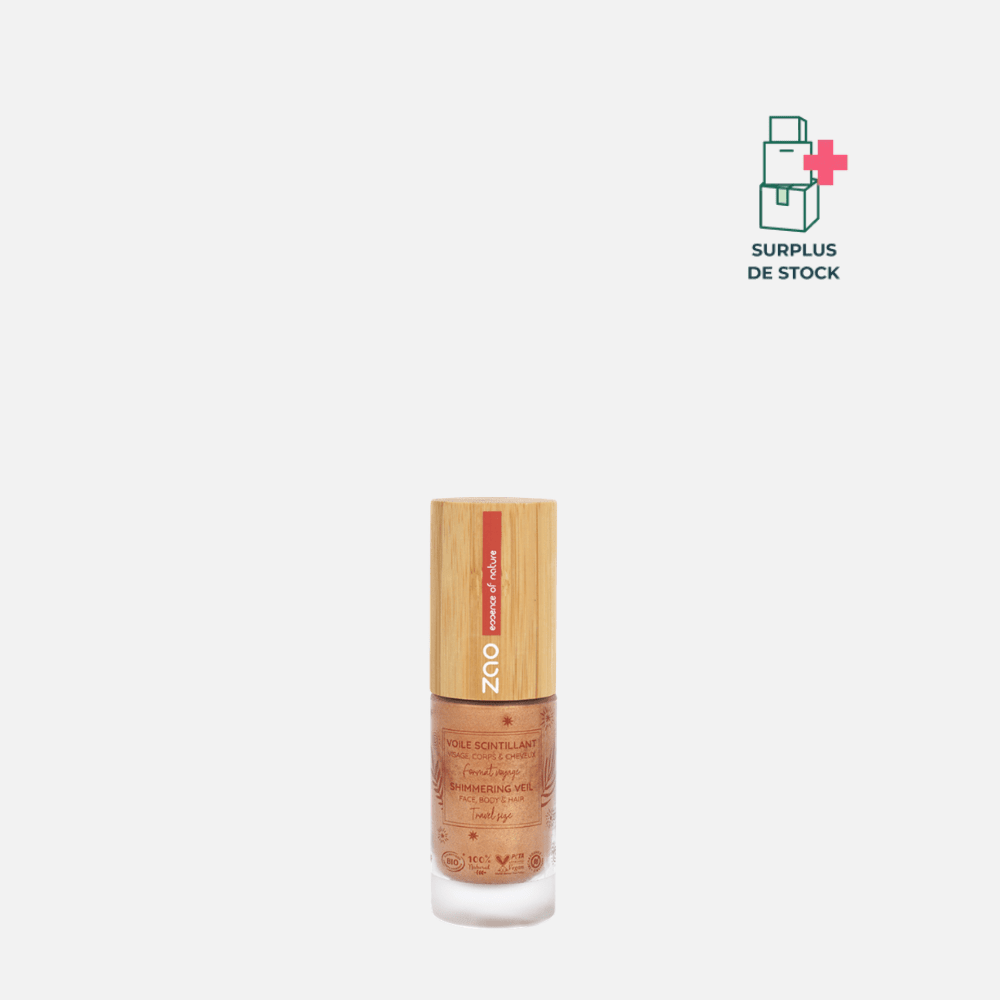 Voile scintillant - Format Voyage Base de teint ZAO MAKE UP 30 ml 