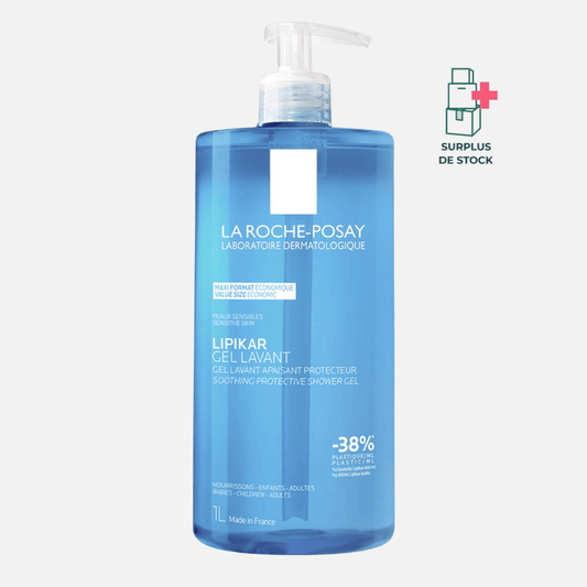 LIPIKAR Gel Lavant Soin Visage La Roche-Posay 1 L 
