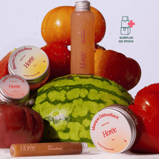 Routine Détoxifiante Routine Horée produits frais : utilisation 2 à 4 mois après ouverture 