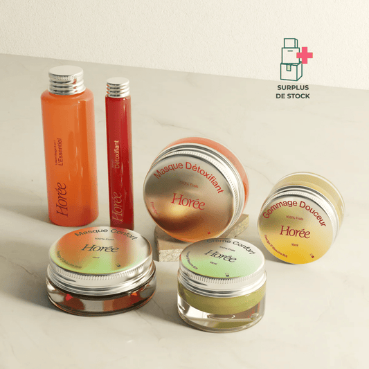 Routine Réconfortante Routine Horée Produits frais : Utilisation 2 à 4 mois après ouverture 