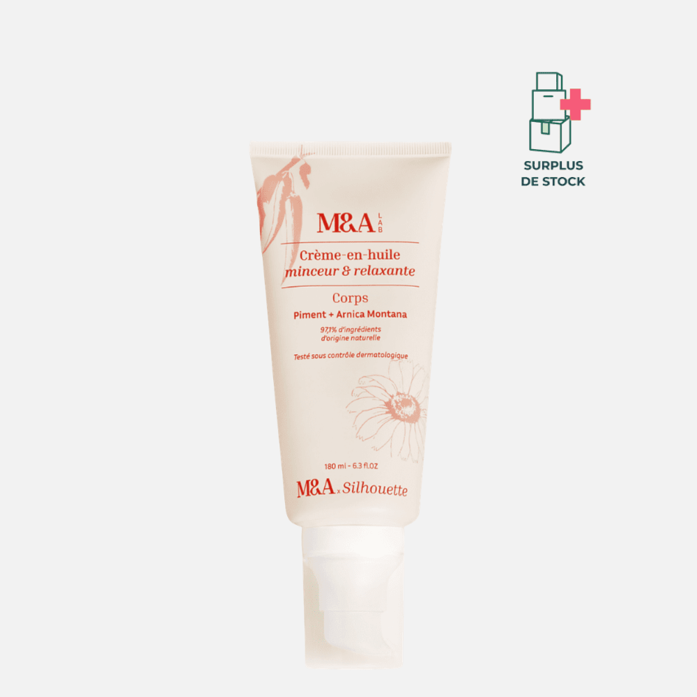 Crème-en-huile minceur et relaxante Soin Corps M&A Lab 180 ml 