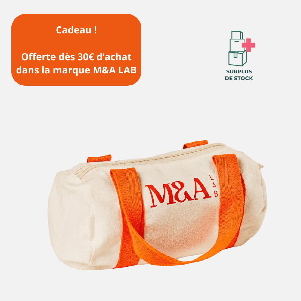 Trousse signature M&A Lab Accessoire M&A Lab 23X13 cm 