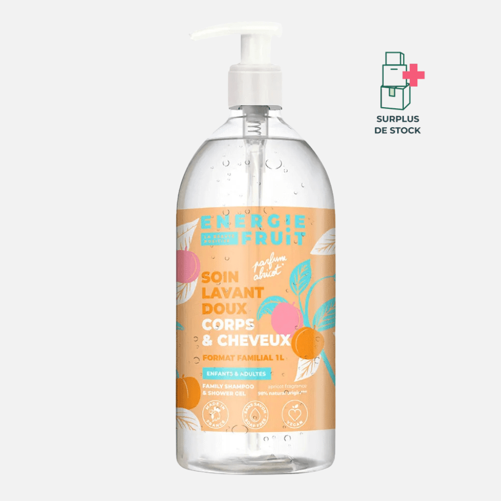 Soin Lavant Doux 3en1 format Famille 1L Soin Capillaire ENERGIE FRUIT 1 L 