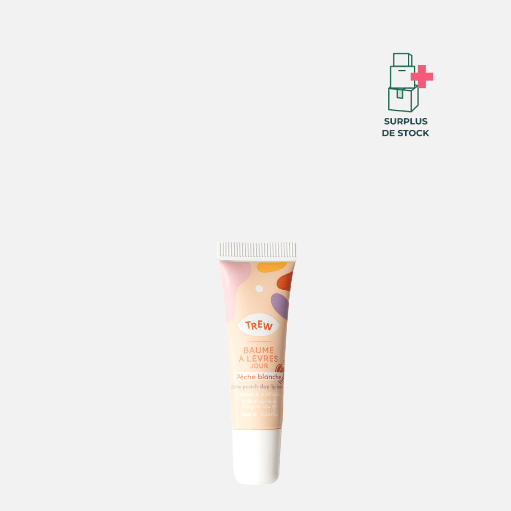 Baume à lèvres jour Pêche Blanche Soin lèvres TREW 15 ml 