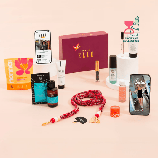 Box by Elle x Louvini Box Beauté BOX BY ELLE MAXI BOX : Soin - Accessoire - Parfum - Maquillage - Abonnement - Complément alimentaire 
