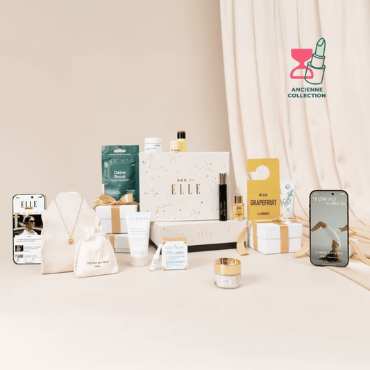 Box by ELLE x Louise Damas Box Beauté BOX BY ELLE MAXI BOX : Soin - Bijou - Parfum - Maquillage - Abonnement 