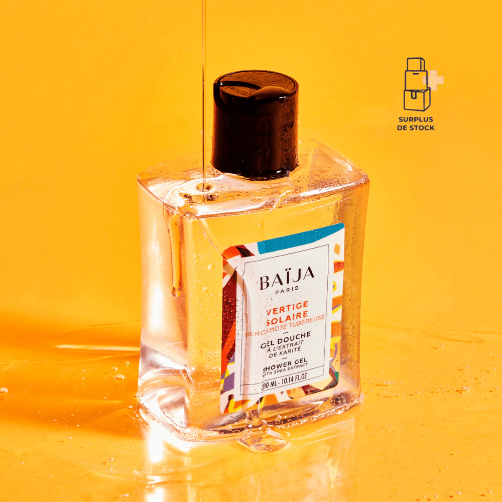 Gel douche Vertige Solaire Soin corps BAÏJA 