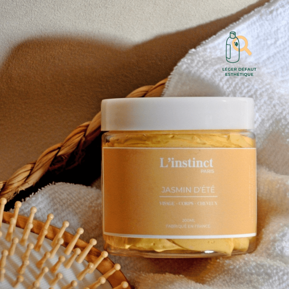 Chantilly Jasmin d'été - 3 en 1 Soin Corps L'instinct Paris 200 mL Léger défaut esthtétique 