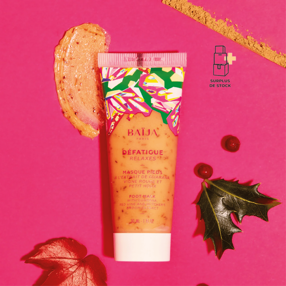 Masque Pieds Défatiguant Soin Corps BAÏJA 