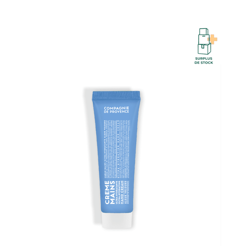 Crème mains ultra-hydratante - Algue Velours Soin Mains La Compagnie de Provence 30 ml 