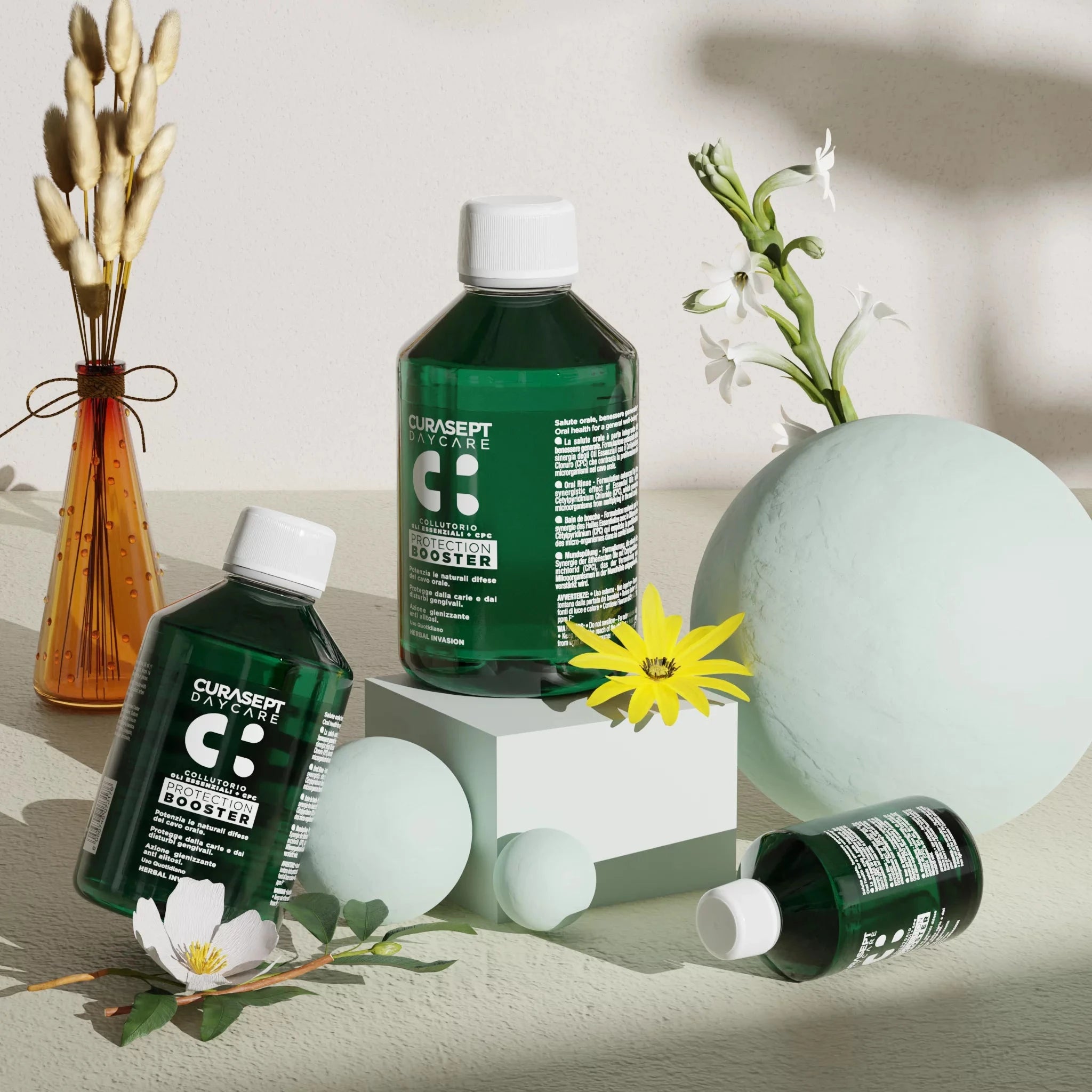 Bain de bouche Herbal Invasion 250 ml Soin dentaire CURASEPT LUXURY 