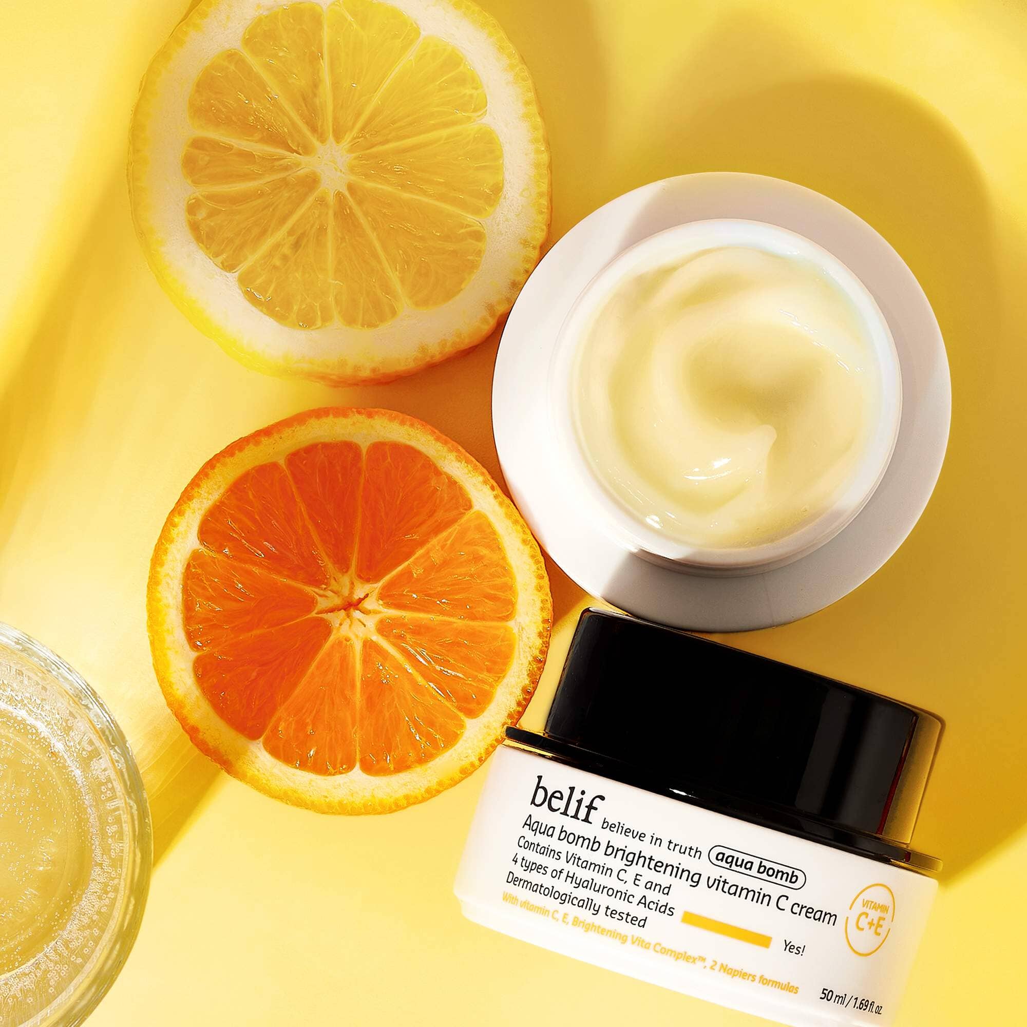 AQUA BOMB VITA WATER CREAM - Crème Visage Soin Corps BELIF 
