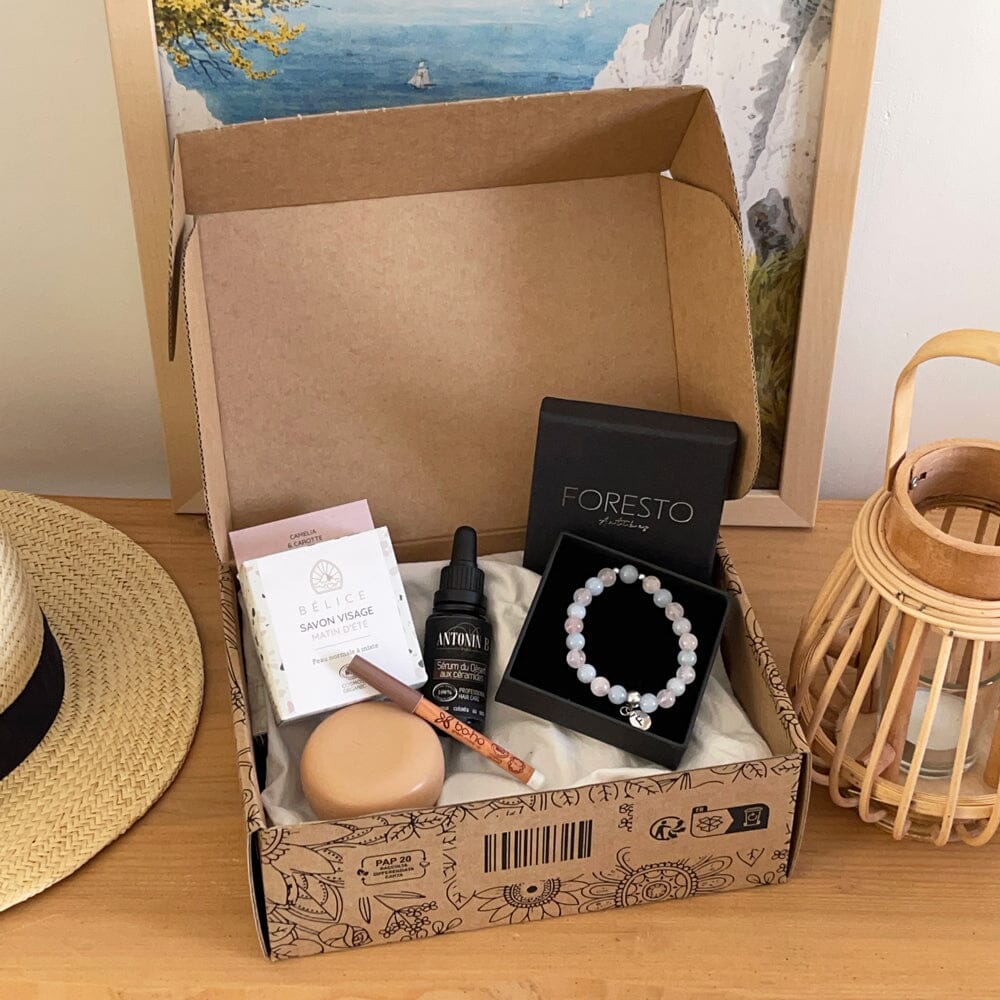 Coffret beauté Evasion estivale BIO Box Beauté Belle au Naturelle 