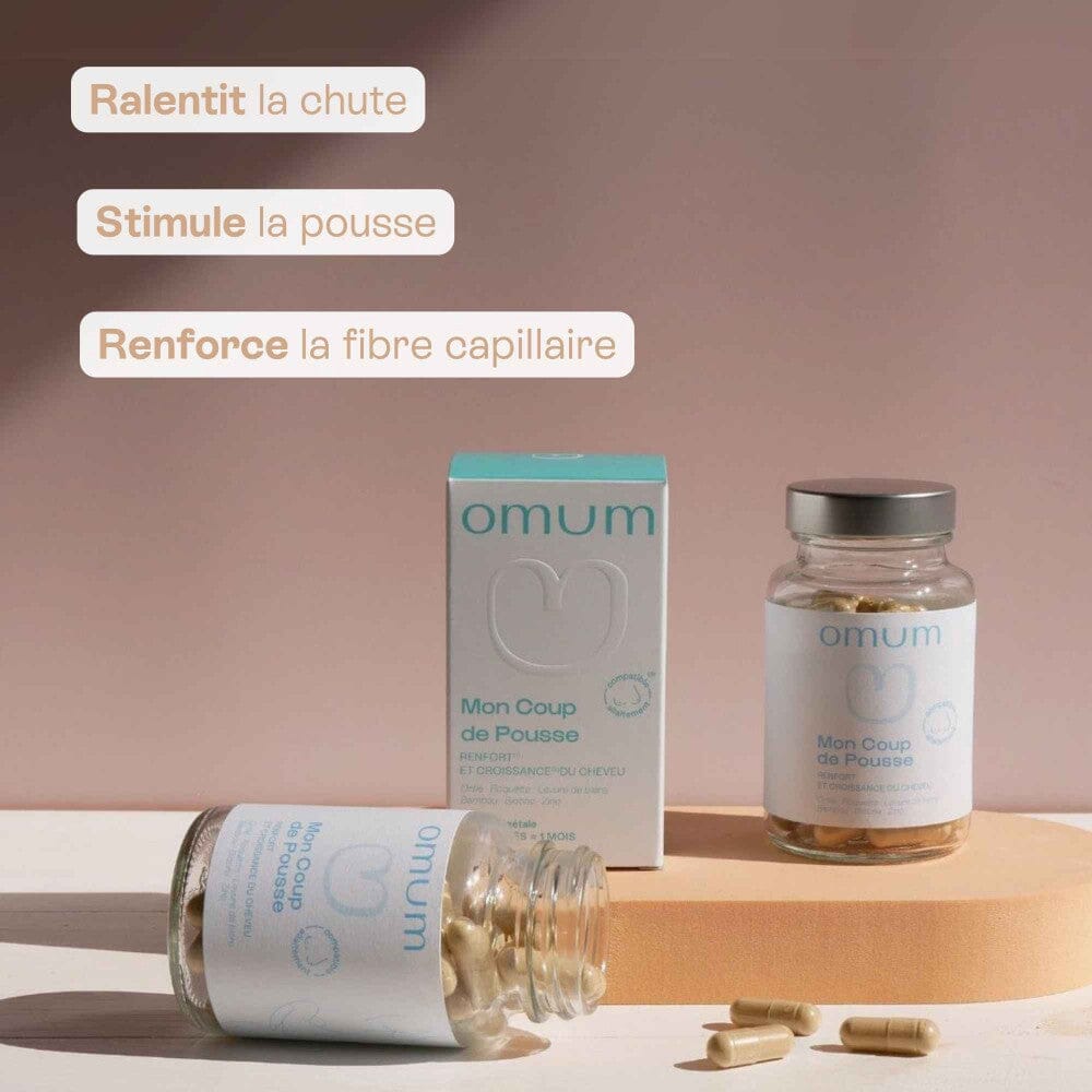Mon Coup de Pousse - Nutricosmétique Soin Capillaire OMUM 