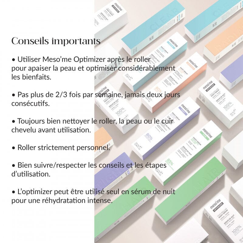 Roller avec serum intégré anti-acné et imperfections Soin Visage Meso'me 