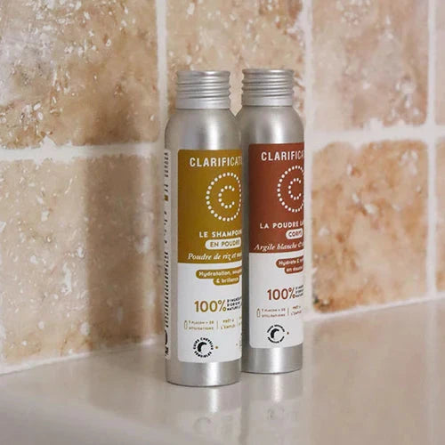 Le Coffret Duo de Poudres Lavantes - Corps et cheveux Soin capillaire CLARIFICATION 