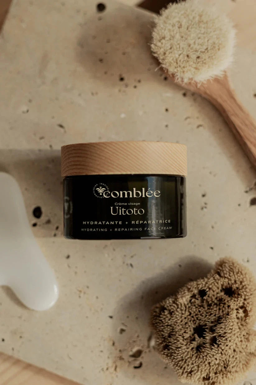 Crème visage Hydratante et Réparatrice - Uitoto Soin Visage Comblée 