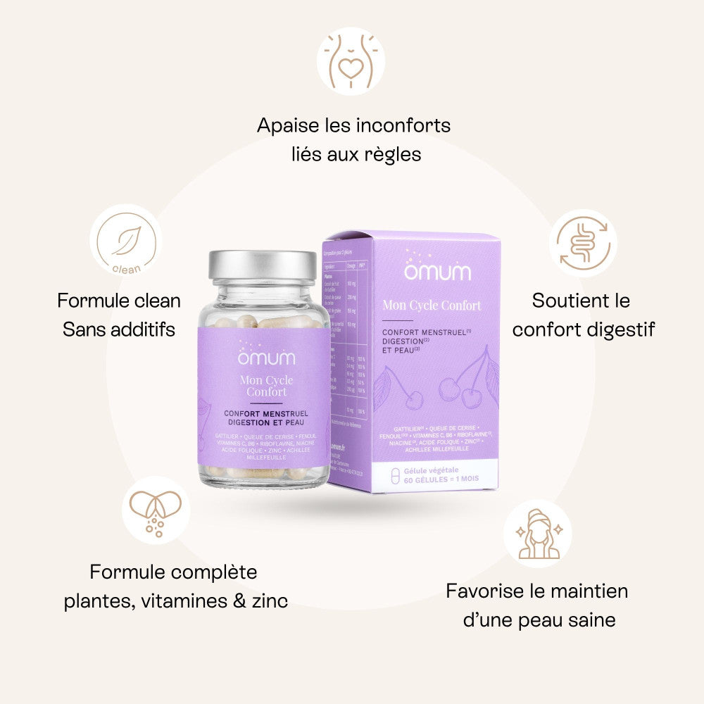 Mon Cycle Confort - Nutricosmétique