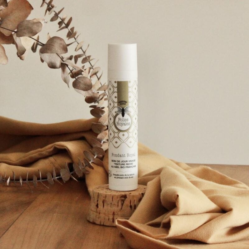 Fondant Royal Riche - Soin de jour visage au miel bio français Folies Royales 