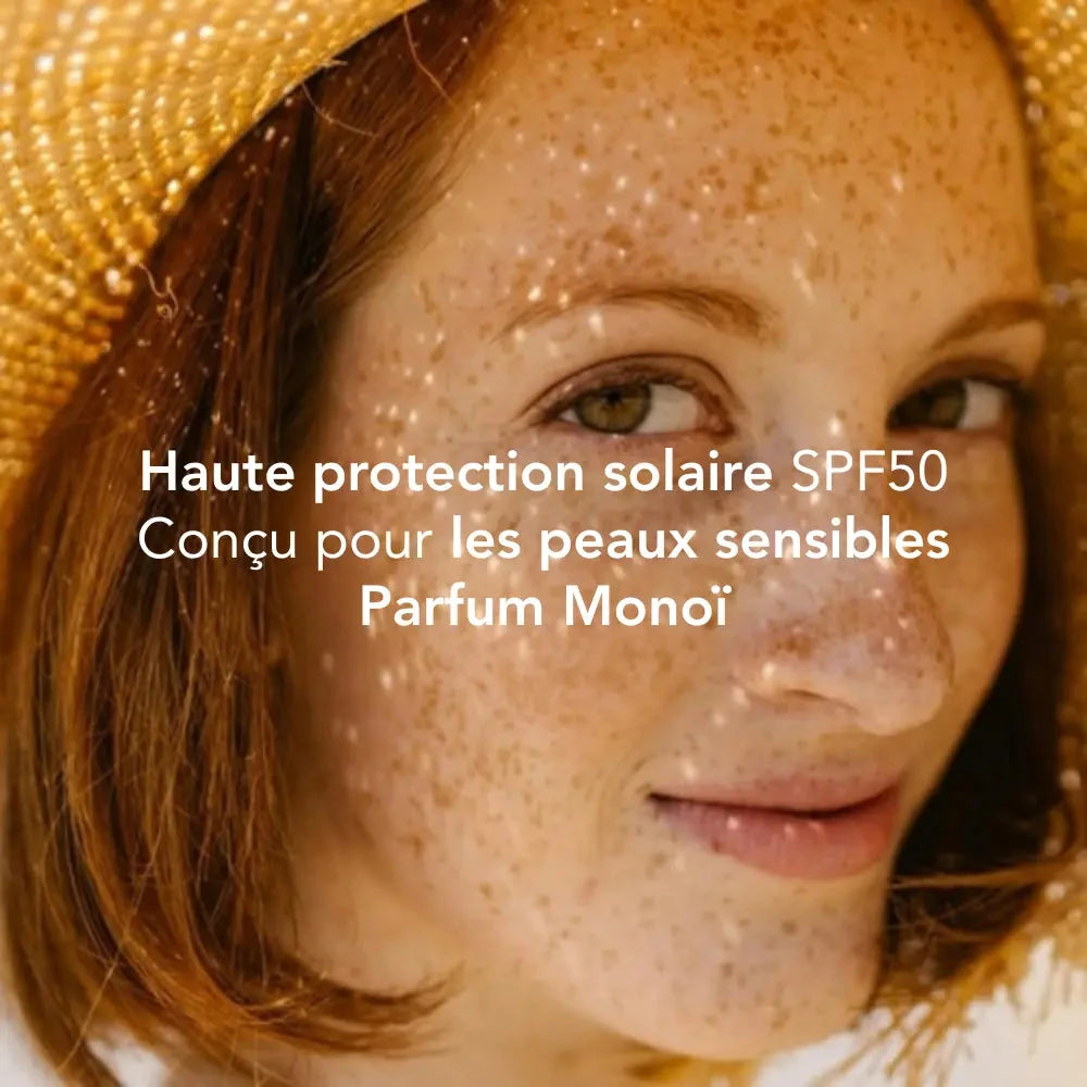 Lait solaire minéral SPF 50 Soin solaire KERBI 