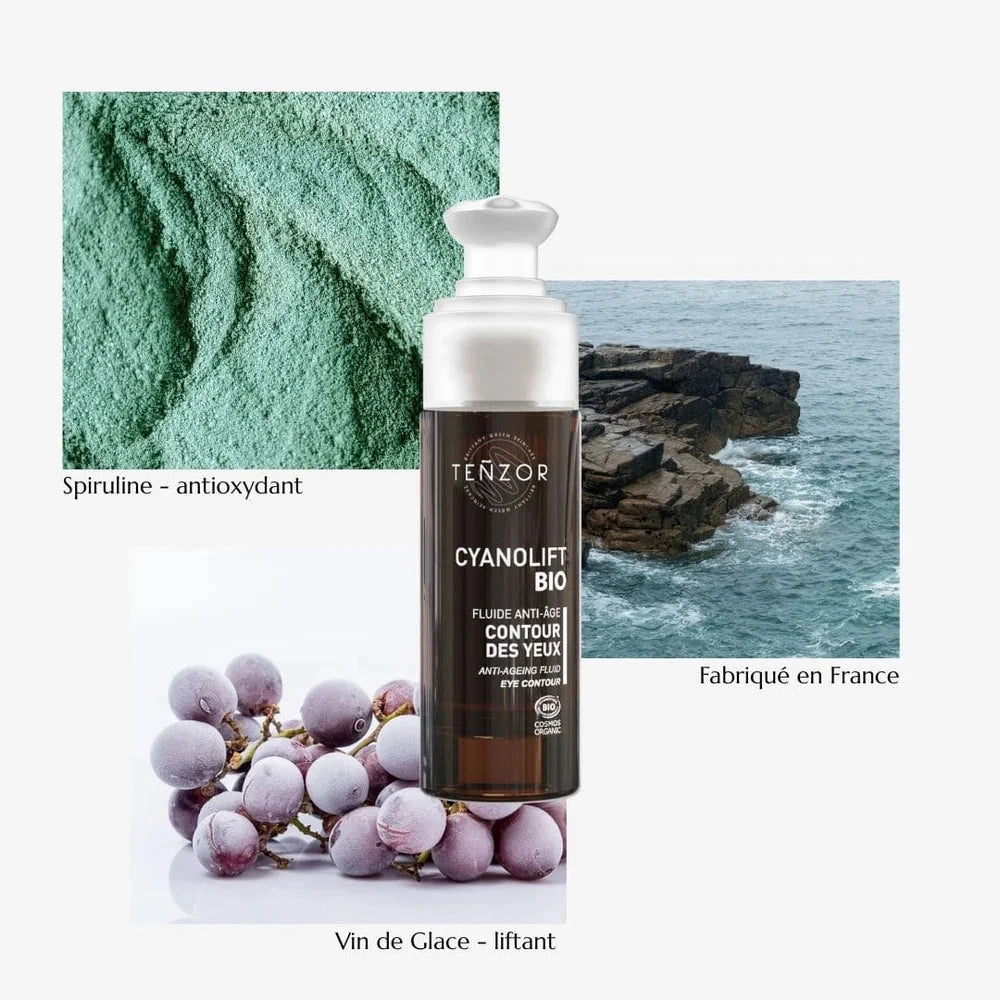 Contour des Yeux Anti-âge CYANOLIFT BIO Soin Visage TEÑZOR 
