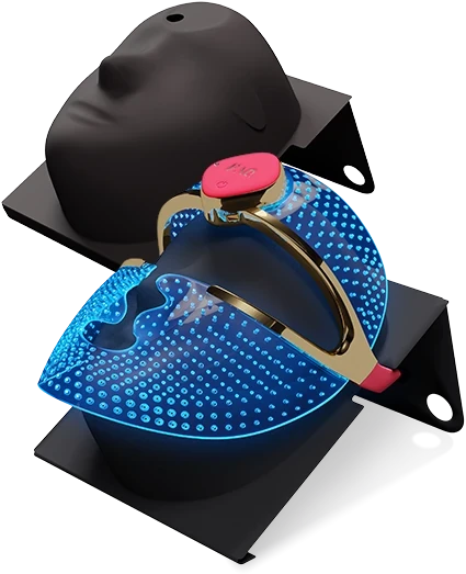 FAQ™ 201 - Masque visage LED en silicone Masque LED FOREO 
