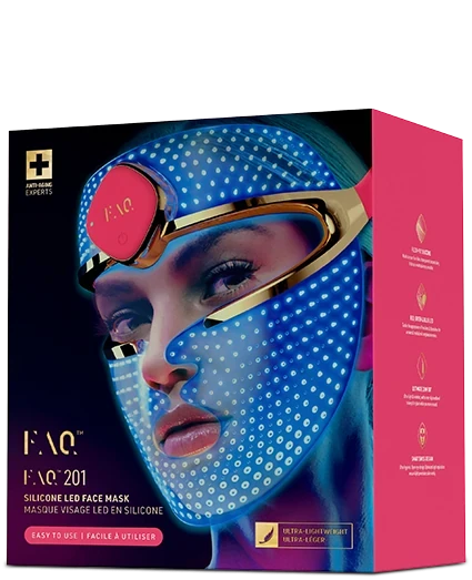 FAQ™ 201 - Masque visage LED en silicone Masque LED FOREO 