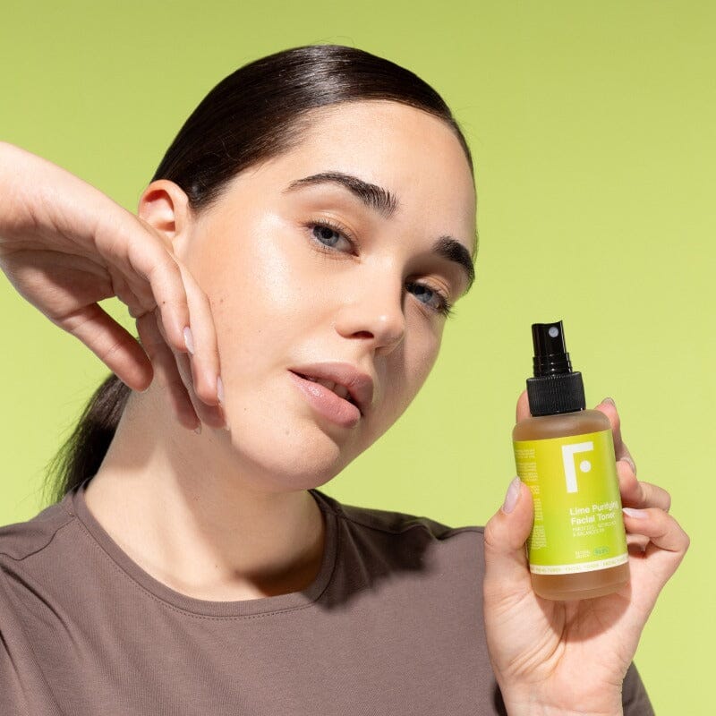 Lime Purifying Facial Toner - Lotion Purifiante & Rééquilibrante Serum FRESHLY 