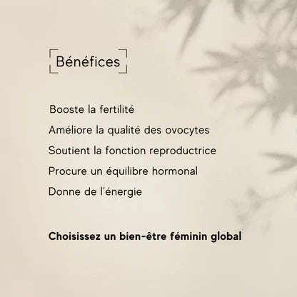 Fertilité féminine Complément Alimentaire NUWA 